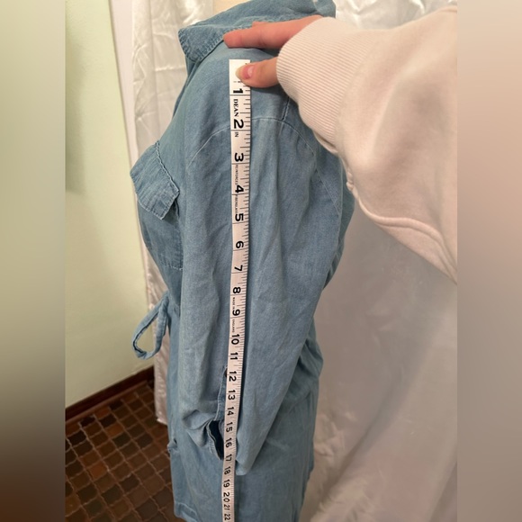 Denim Button down Dress - Picture 4 of 9